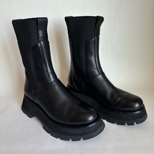 3.1 Phillip Lim Black Combat Boots